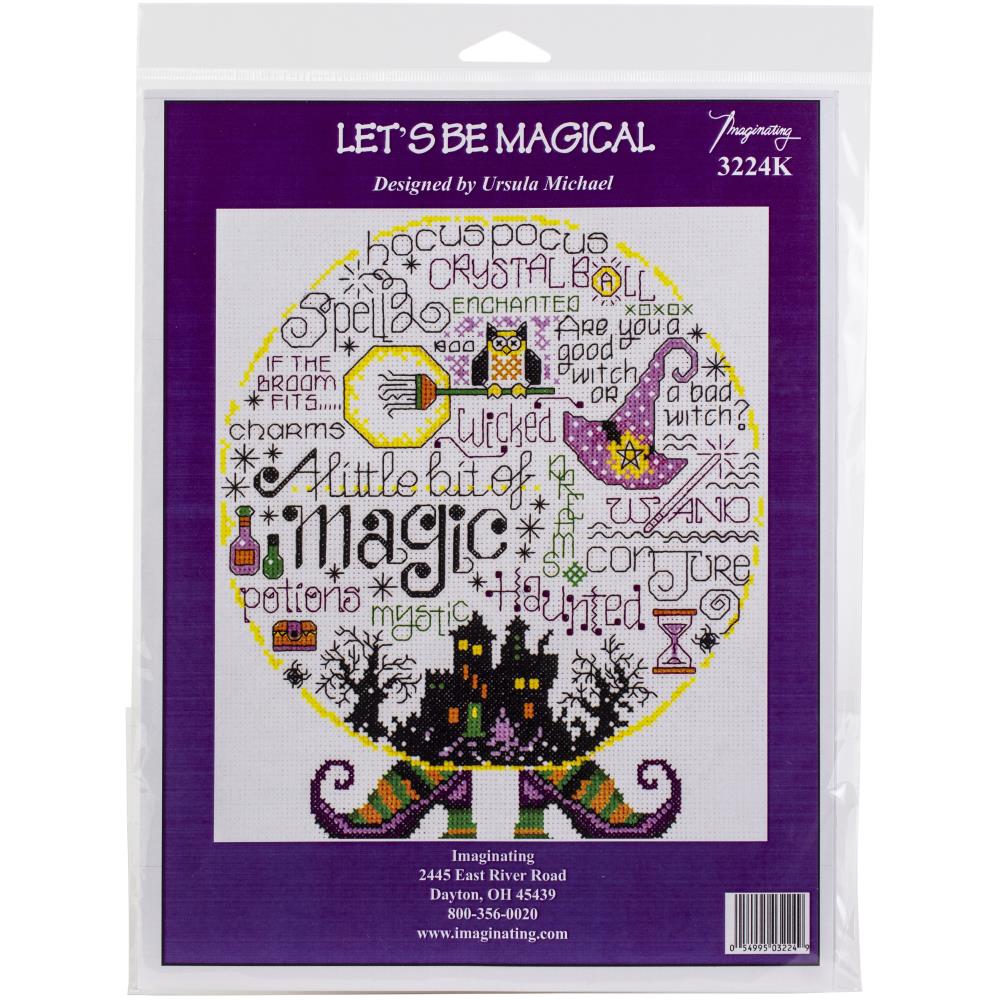 click here to view larger image of Let's Be Magical - Kit (counted cross stitch kit)