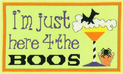 click here to view larger image of Here For The Boos - Raymond Crawford (counted cross stitch kit)