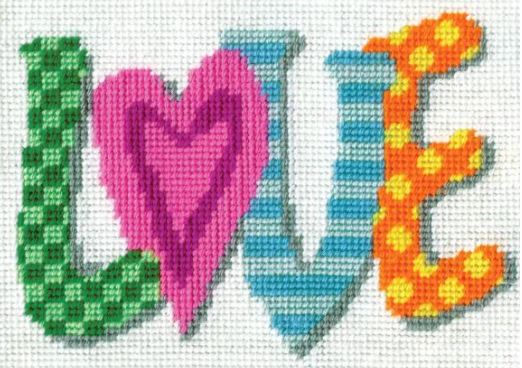 Love-Stitched In Yarn