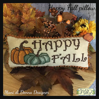 click here to view larger image of Happy Fall Pillow (chart)