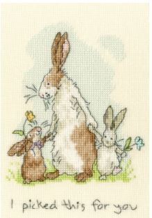 click here to view larger image of I Picked This For You (Anita Jerman) (counted cross stitch kit)