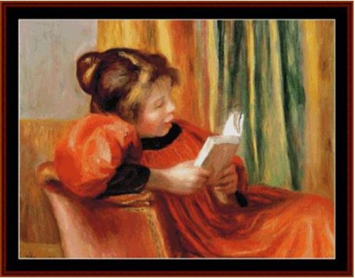 Girl Reading (Renoir)