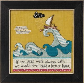 click here to view larger image of Better Boat, A (counted cross stitch kit)
