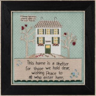 click here to view larger image of Home is a Shelter (2020) (counted cross stitch kit)