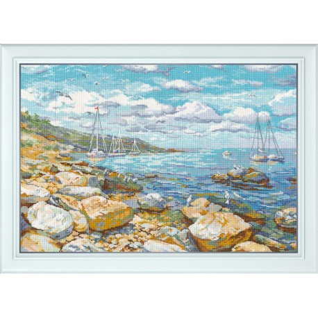 click here to view larger image of Crimean Coast (counted cross stitch kit)