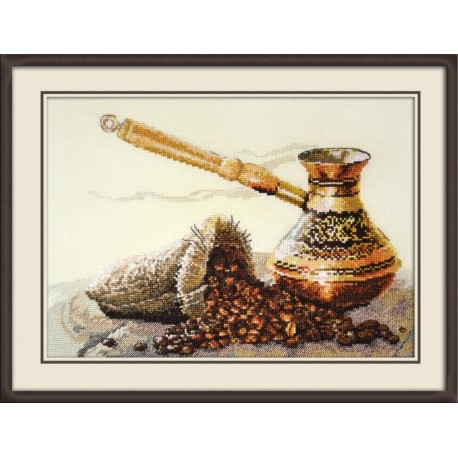 click here to view larger image of Coffee Flavour (counted cross stitch kit)