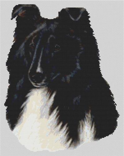 click here to view larger image of Bi-Black Sheltie (chart)