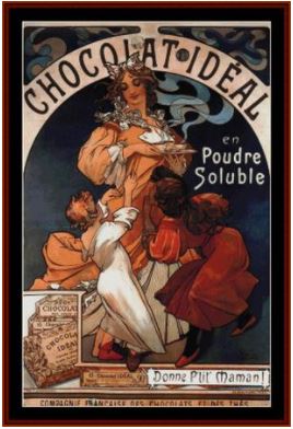 Chocolate Ideal 1897 - Mucha