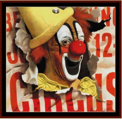 Circus Clown - Vintage Poster