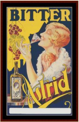 Bitter Astrid - Vintage Poster