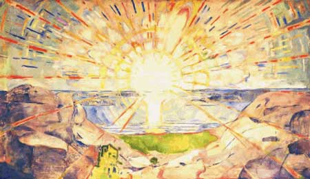 Sun, The - Edvard Munch
