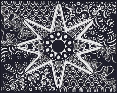 click here to view larger image of Zentangle 2 (chart)