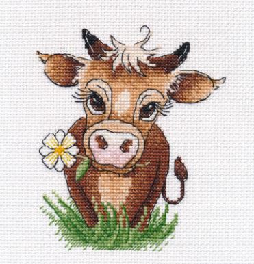 click here to view larger image of Symbol of the Year - Bull 2 (counted cross stitch kit)