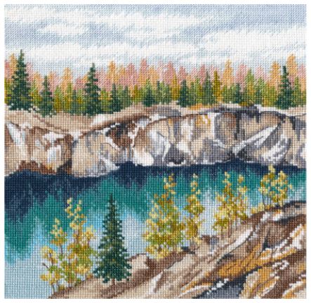 click here to view larger image of Marble Canyon Ruskeala (counted cross stitch kit)
