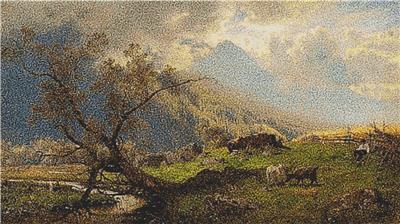 Shepherd in the Alps