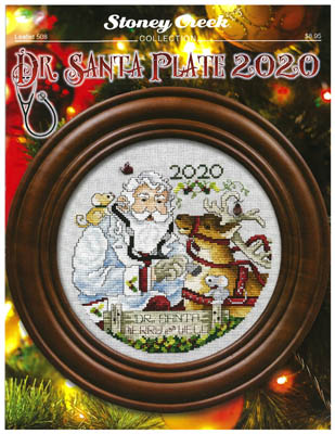 click here to view larger image of Dr Santa Plate 2020 (chart)