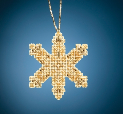 click here to view larger image of Victorian Snowflake (2020) (bead kit)