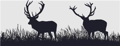 click here to view larger image of Deer Silhouette (chart)