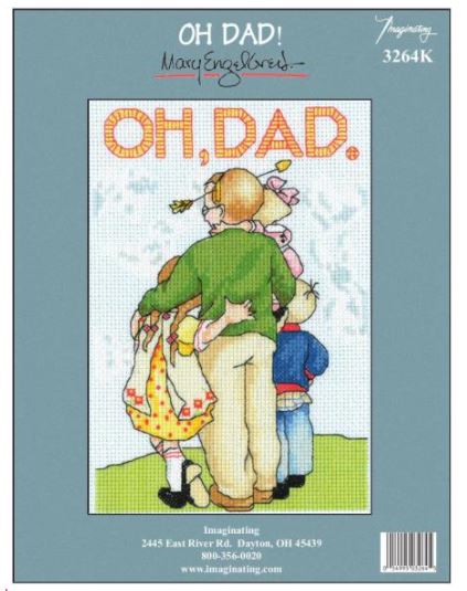 click here to view larger image of Oh Dad ! - Kit (counted cross stitch kit)