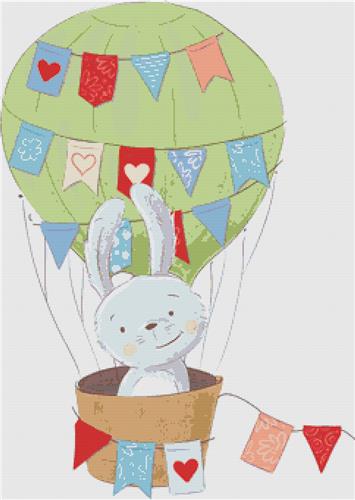 Rabbit in a Balloon