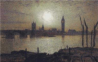 Westminster Bridge by Moonlight