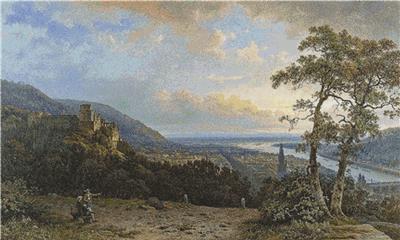 View at Heidelberg with the Slot Heidelberg