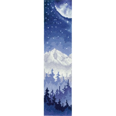 Bookmark - Moon Over the Forest