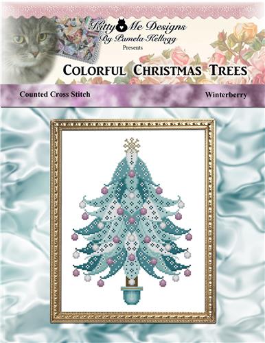 Colorful Christmas Trees Winterberry