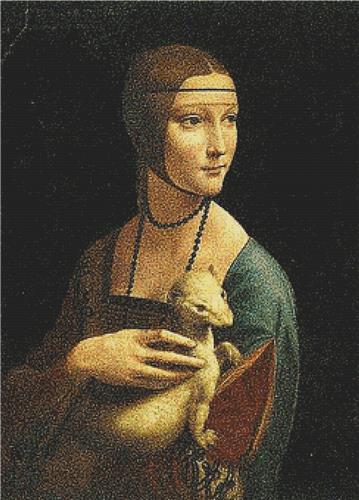 click here to view larger image of Lady With an Ermine, The (chart)