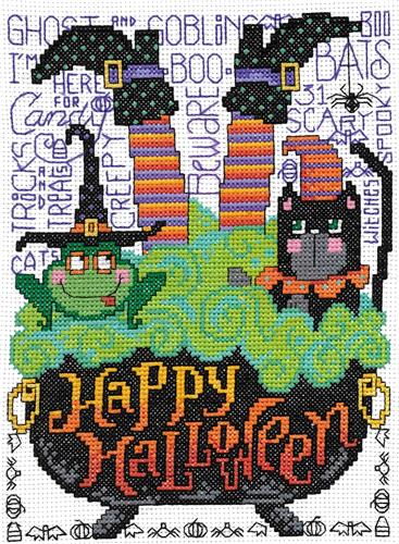 click here to view larger image of Boil and Bubble - Diane Arthurs (counted cross stitch kit)