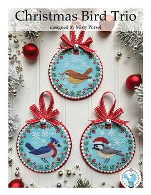 click here to view larger image of Christmas Bird Trio (chart)