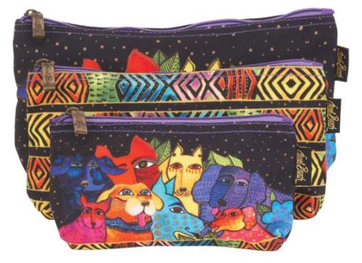 Canine Clan Stacked - Cosmetic Bags