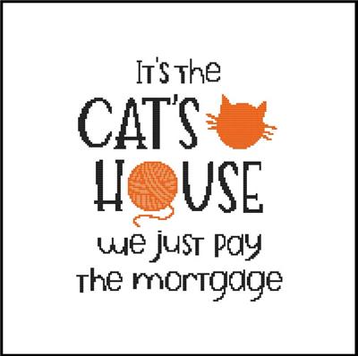 Its the Cats House We Just Pay the Mortgage