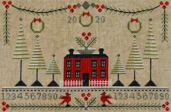 click here to view larger image of Cranberry Christmas Sampler (chart)