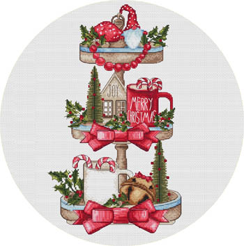 Christmas Tray Magnet