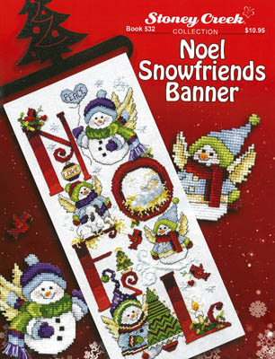click here to view larger image of Noel Snowfriends Banner (chart)