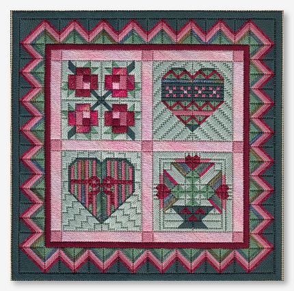 Valentine Barn Quilts