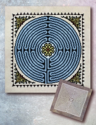 click here to view larger image of Chartres Labyrinth (chart)