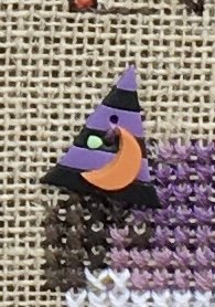 Witchs Hat Button