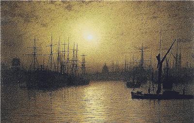 Nightfall on the Thames