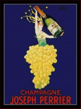 Champagne Joseph Perrier - Vintage Poster