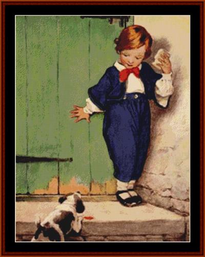 A Boy and His Dog  - Jesse Willcox Smith