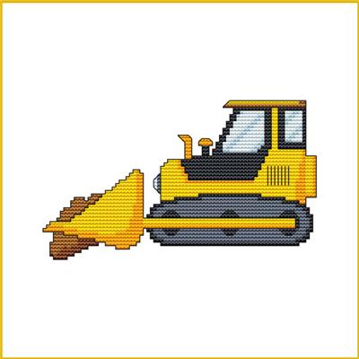 click here to view larger image of Construction Truck - Bull Dozer (chart)