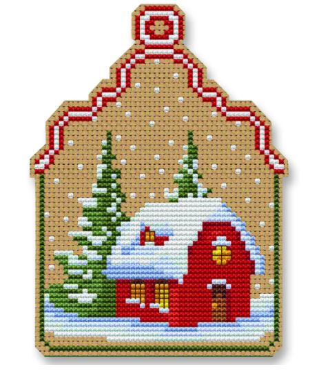 Christmas House Ornament