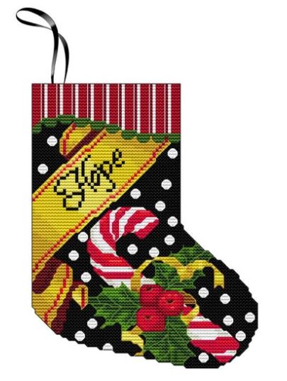 Mini Stocking Ornament - Hope