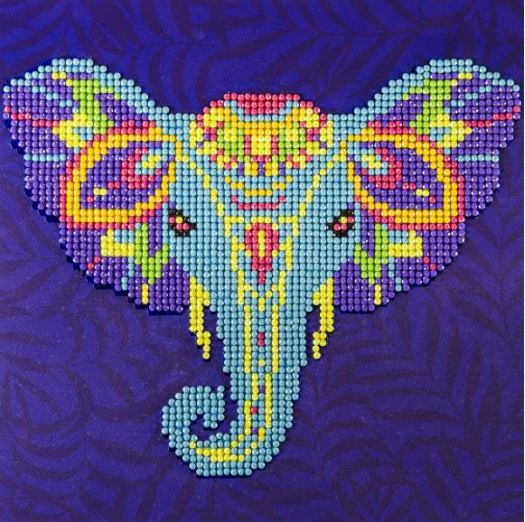 click here to view larger image of Elephant (Diamond Embroidery)