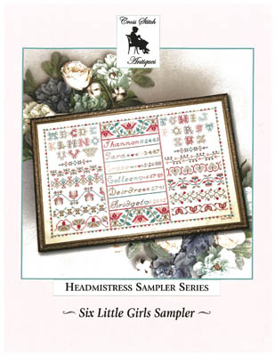 click here to view larger image of Six Little Girls Sampler (chart)