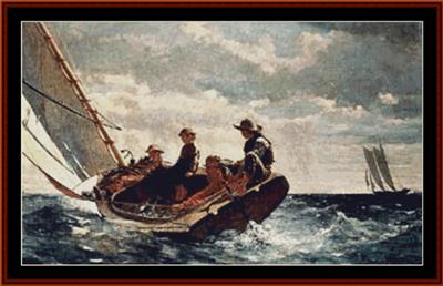 Breezing Up 2nd Edition - Winslow Homer
