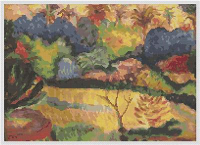 Tahitian Landscape (Paul Gauguin)