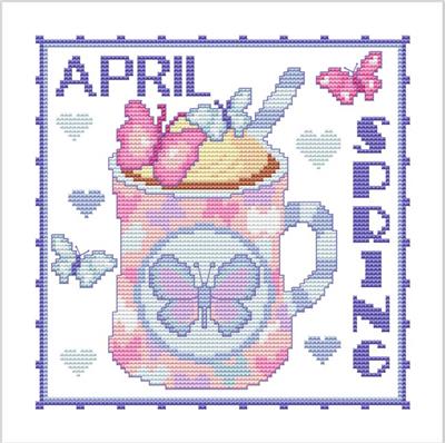 click here to view larger image of Year of MUGS - April (chart)